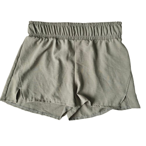 NWT Altar'd State Revival Sage Green Loose Athletic Running Shorts - Picture 1 of 6